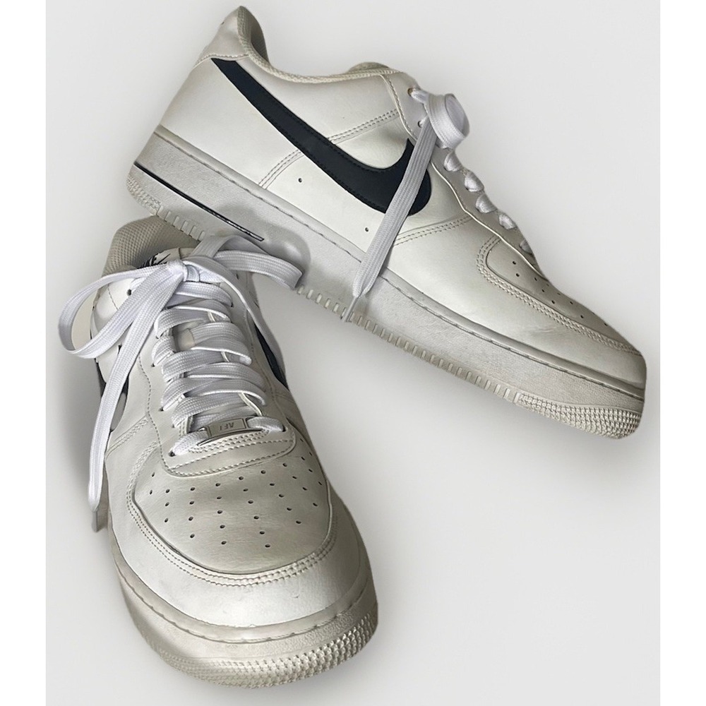 Nike Air Force 1 07 White Black CJ0952-100 Men's Size 12 | EUC Clean AF1
